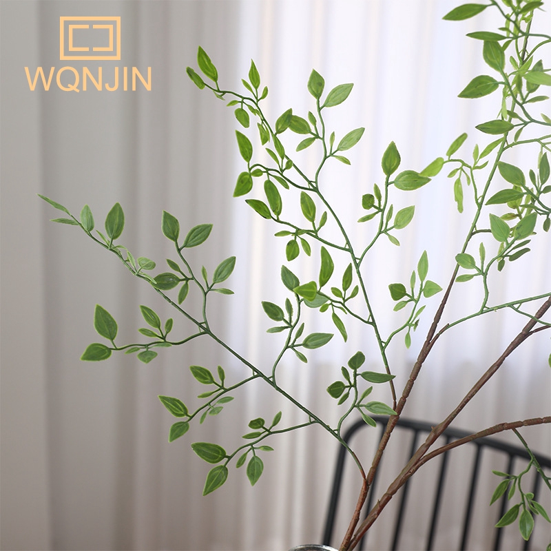 인공 꽃 녹색 식물 Nandina 실리콘 잎, 웨딩 장 - Dracaena Marginata 리뷰 및 가격