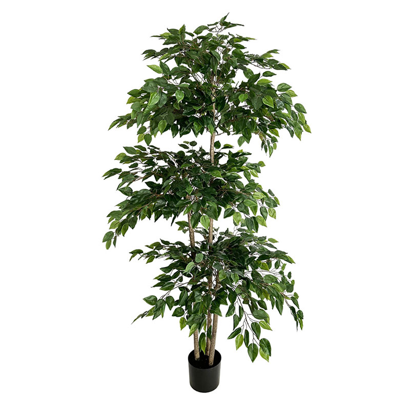대형 열대 식물 플라스틱 가짜 잎, 실제 터치 녹색 반 - Dracaena Marginata 리뷰 및 가격