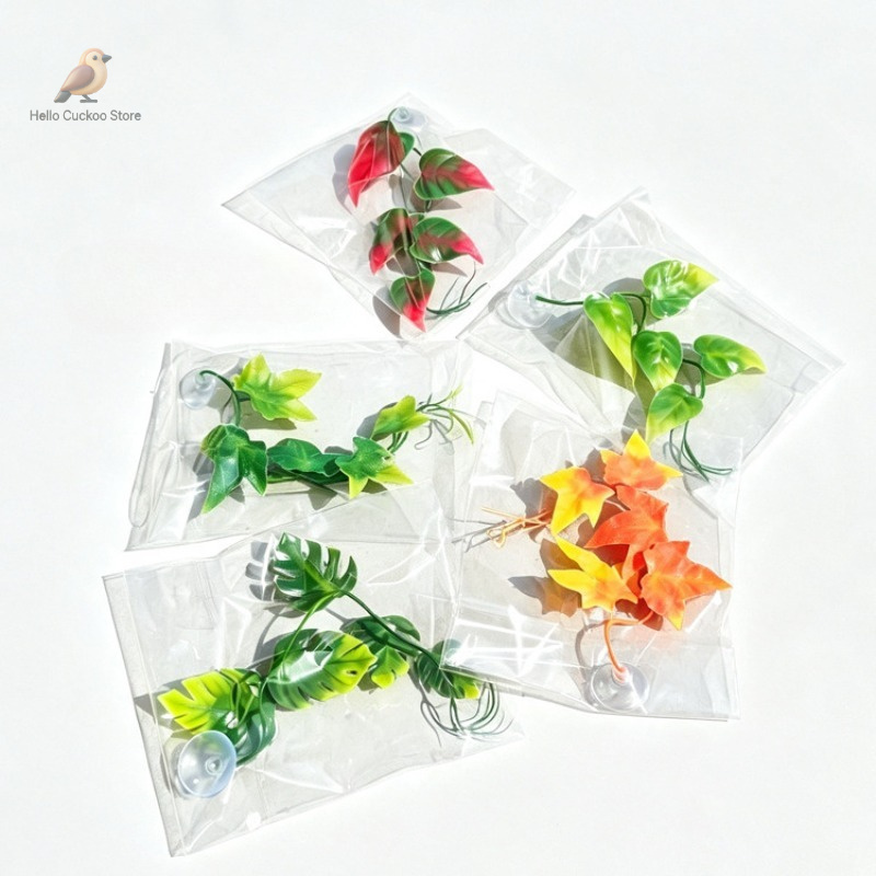 인조 포토스 덩굴 식물, 파충류 테라리움 장식, 도마뱀 - Spider Plant Hanging 리뷰 및 가격