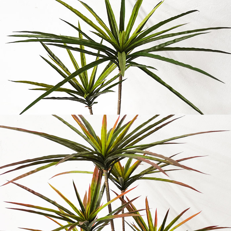 90-120cm 대형 인공 Dracaena 식물 열 대 - Dracaena Marginata 리뷰 및 가격