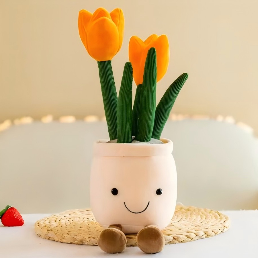 @@실물 같은 튤립 다육 식물 플러시 인형 장난감 다양 - Echeveria Succulent 리뷰 및 가격