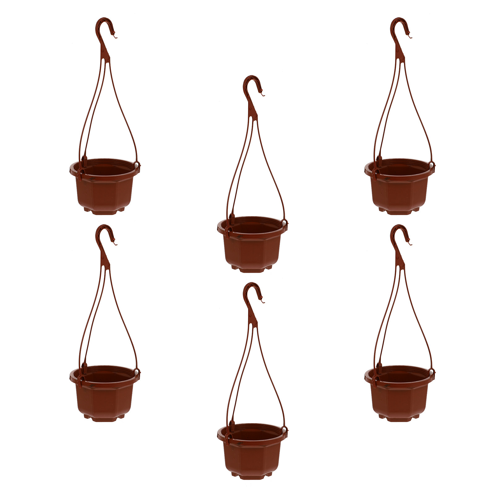 6세트 걸이형 플라스틱 화분, 후크 디자인의 다육식물, - Spider Plant Hanging 리뷰 및 가격